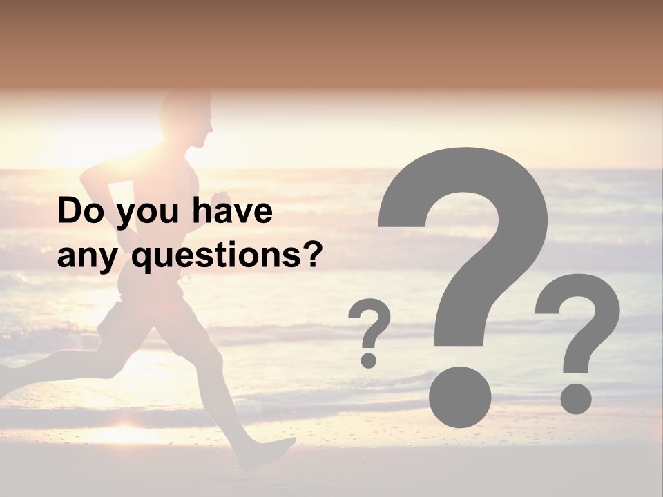 Athlete Youth Sport PowerPoint Template