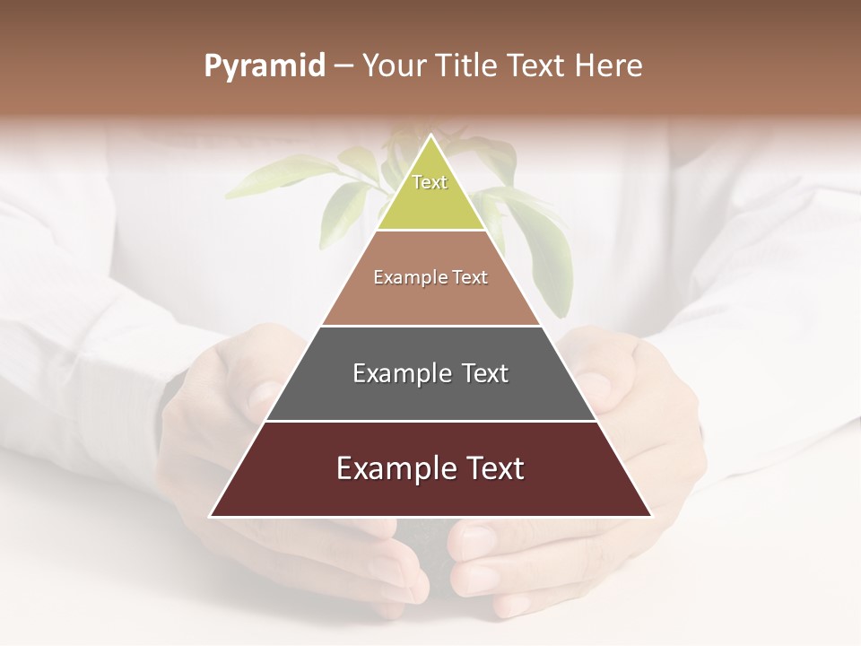 Gardening Hand Life PowerPoint Template