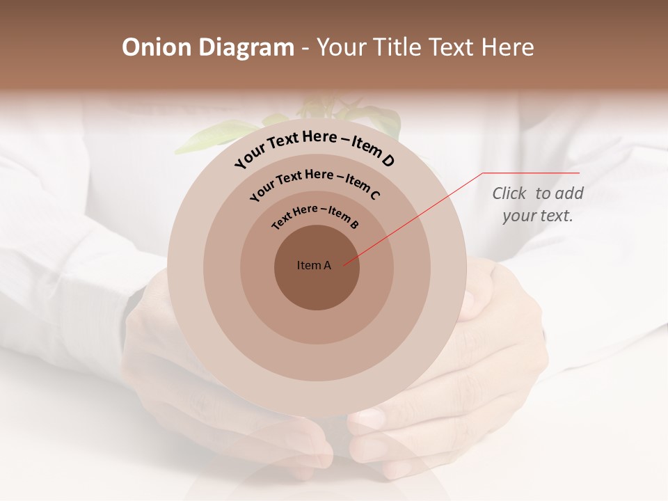 Gardening Hand Life PowerPoint Template