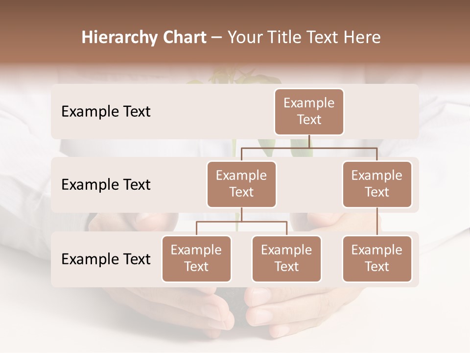 Gardening Hand Life PowerPoint Template