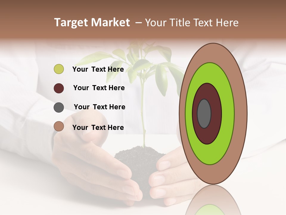 Gardening Hand Life PowerPoint Template