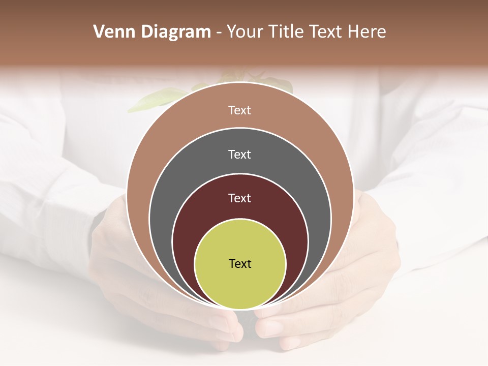 Gardening Hand Life PowerPoint Template