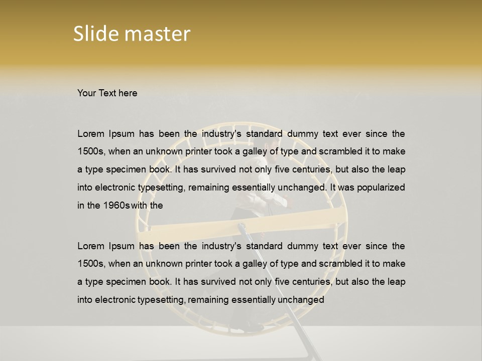 Fatigue Work Effert PowerPoint Template