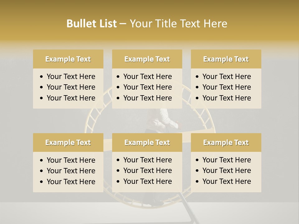 Fatigue Work Effert PowerPoint Template