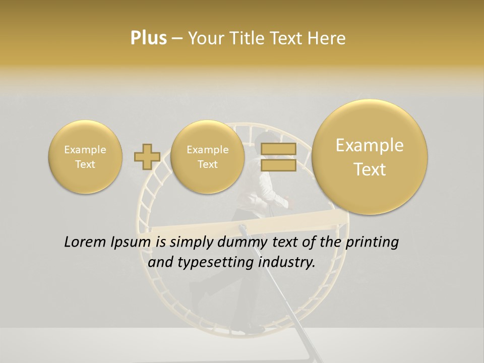 Fatigue Work Effert PowerPoint Template