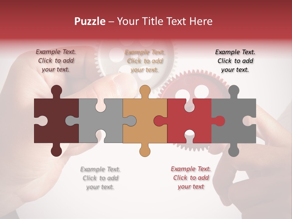 Mechanism Success Transmission PowerPoint Template