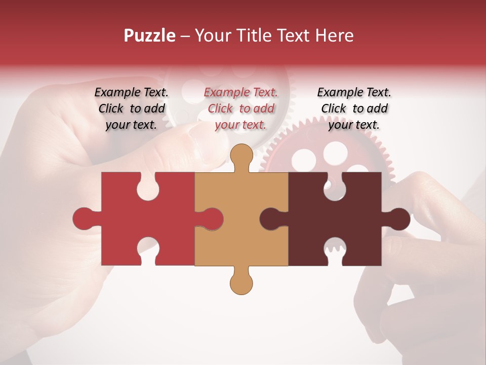 Mechanism Success Transmission PowerPoint Template