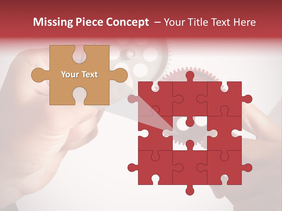 Mechanism Success Transmission PowerPoint Template
