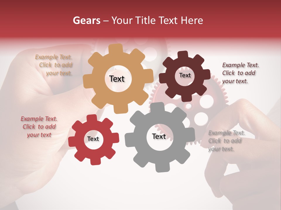 Mechanism Success Transmission PowerPoint Template