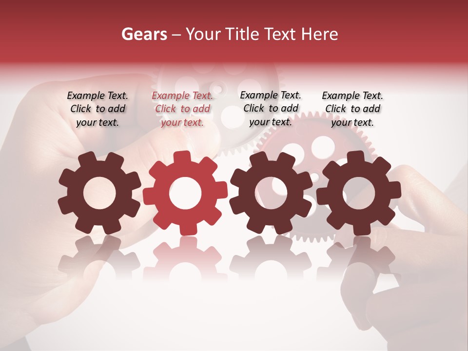Mechanism Success Transmission PowerPoint Template
