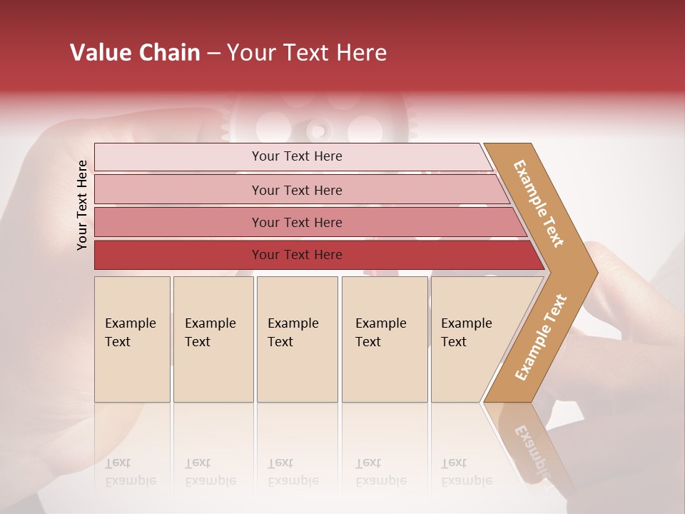 Mechanism Success Transmission PowerPoint Template