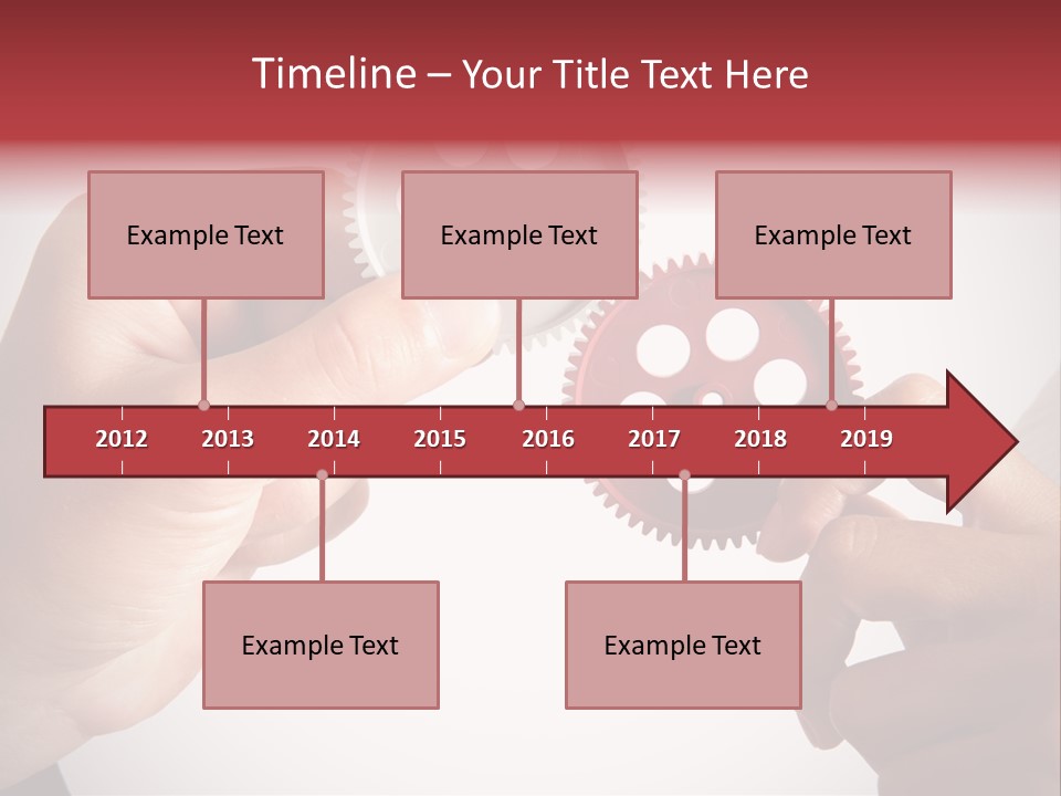 Mechanism Success Transmission PowerPoint Template