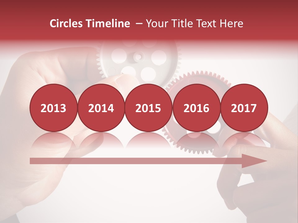 Mechanism Success Transmission PowerPoint Template