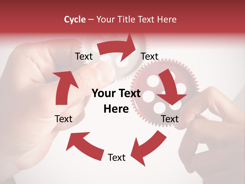 Mechanism Success Transmission PowerPoint Template