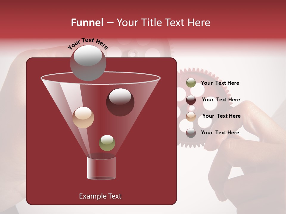 Mechanism Success Transmission PowerPoint Template