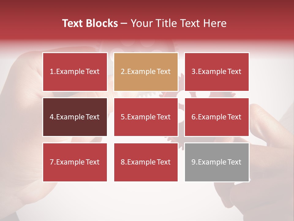 Mechanism Success Transmission PowerPoint Template