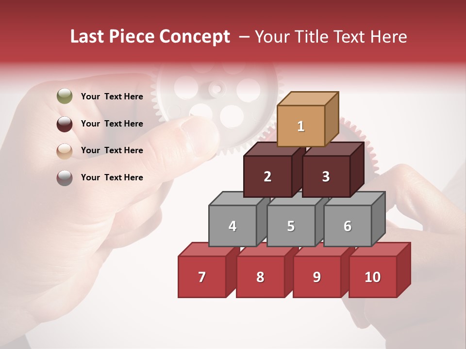 Mechanism Success Transmission PowerPoint Template
