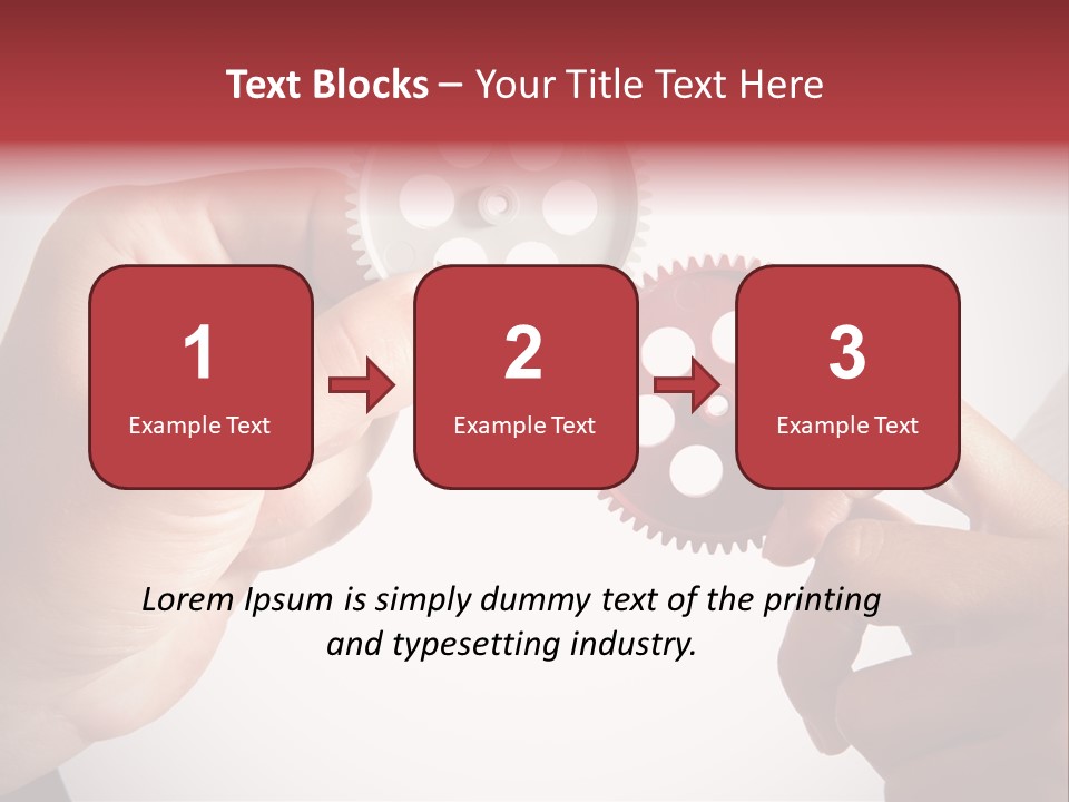 Mechanism Success Transmission PowerPoint Template