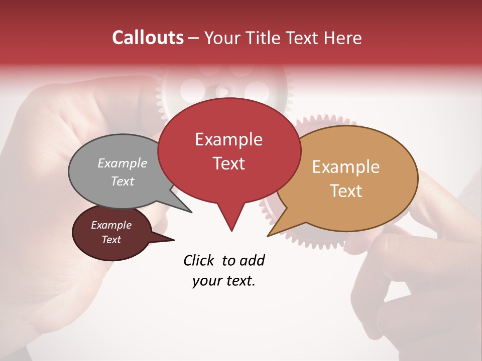 Mechanism Success Transmission PowerPoint Template