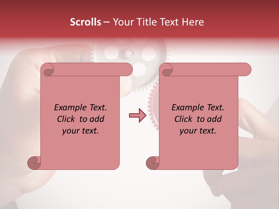 Mechanism Success Transmission PowerPoint Template