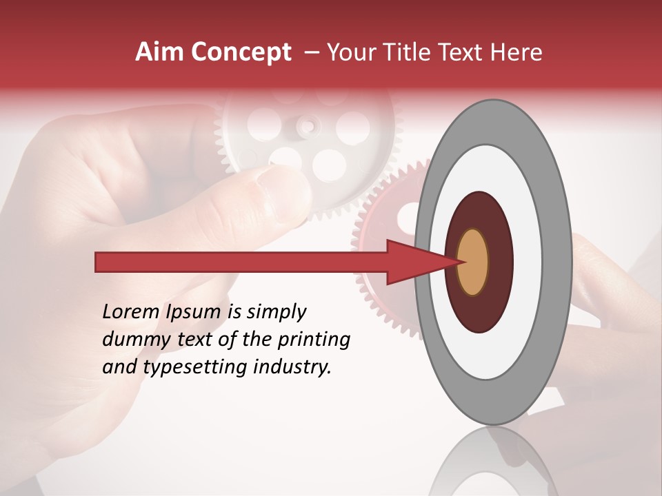 Mechanism Success Transmission PowerPoint Template