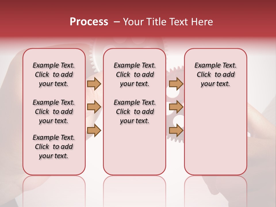 Mechanism Success Transmission PowerPoint Template