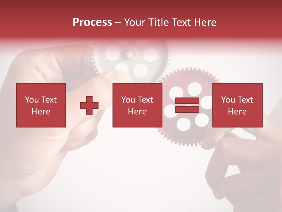 Mechanism Success Transmission PowerPoint Template