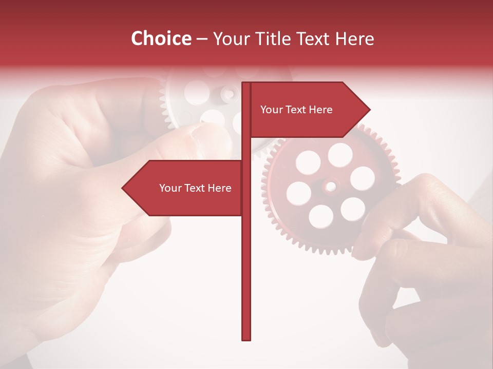 Mechanism Success Transmission PowerPoint Template