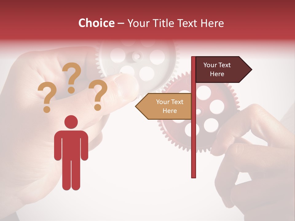 Mechanism Success Transmission PowerPoint Template