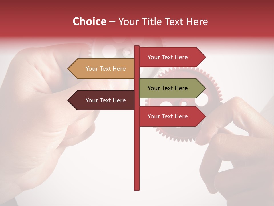 Mechanism Success Transmission PowerPoint Template