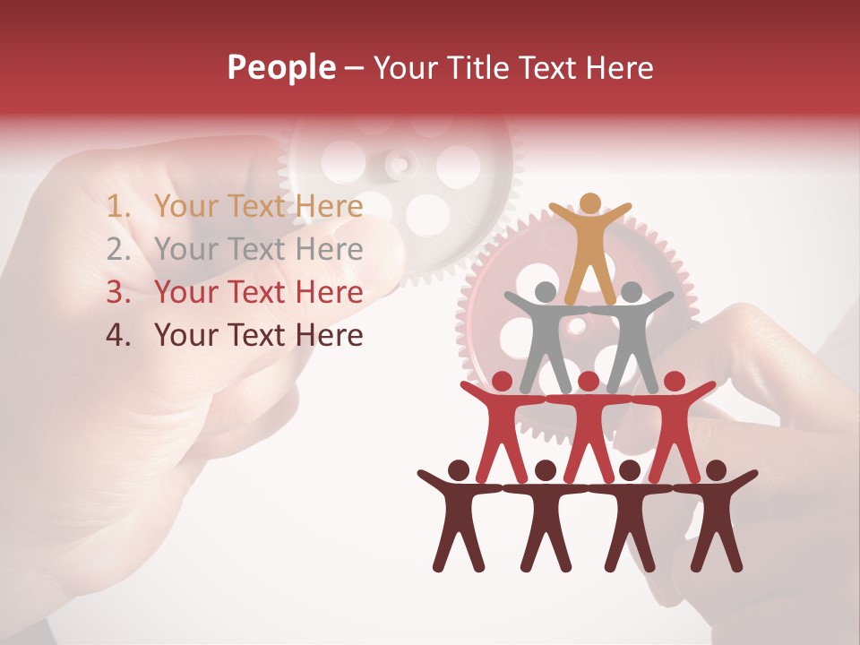 Mechanism Success Transmission PowerPoint Template