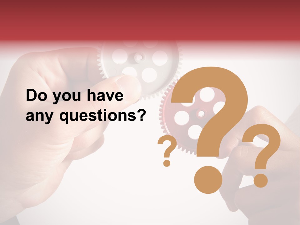 Mechanism Success Transmission PowerPoint Template