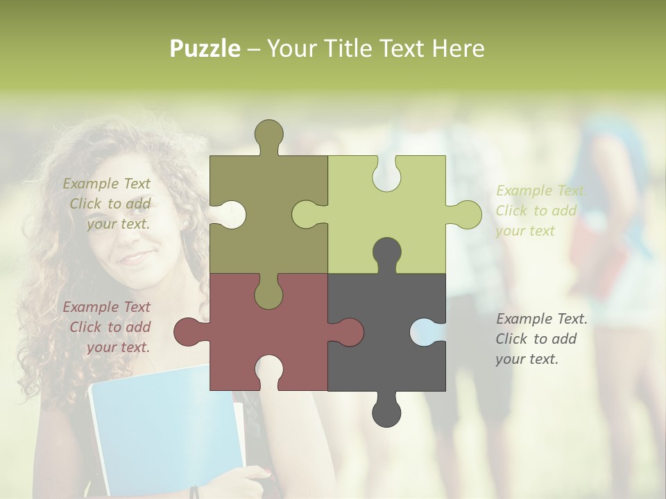 Boy College Playful PowerPoint Template