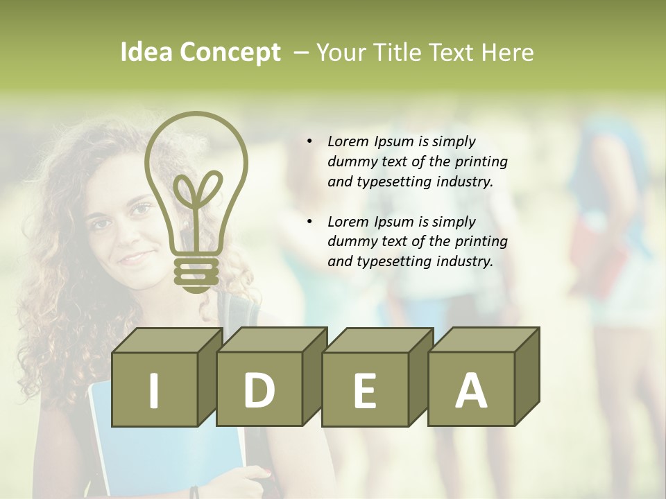 Boy College Playful PowerPoint Template