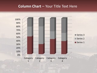 Downtown District Yangtze River Housing Development PowerPoint Template