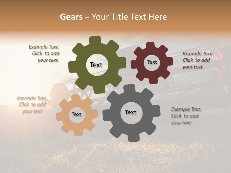 Transport Summer Man PowerPoint Template