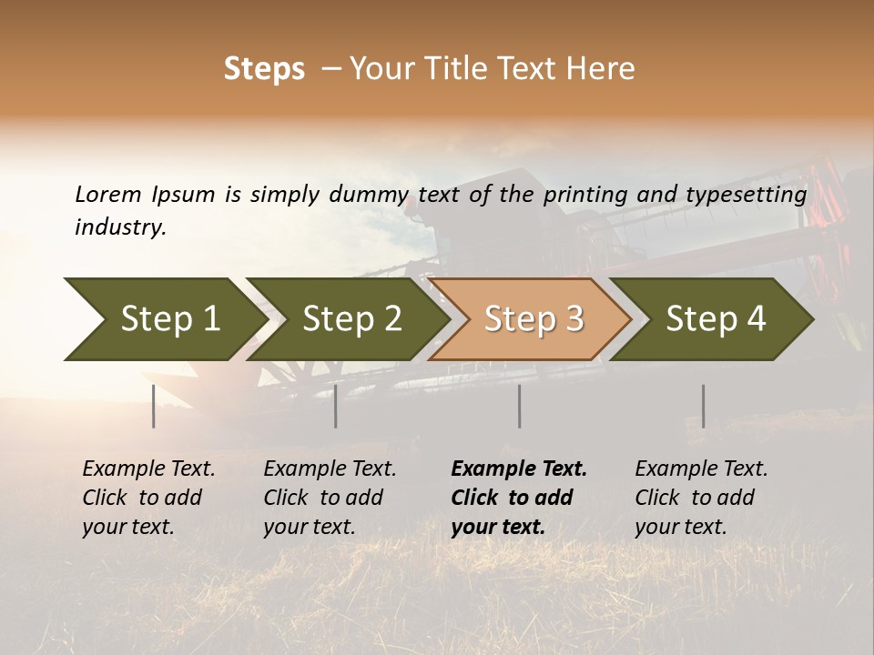 Transport Summer Man PowerPoint Template