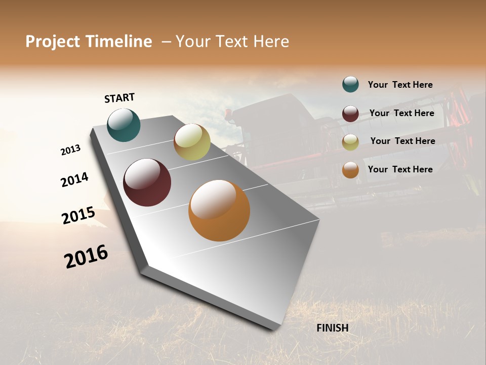 Transport Summer Man PowerPoint Template