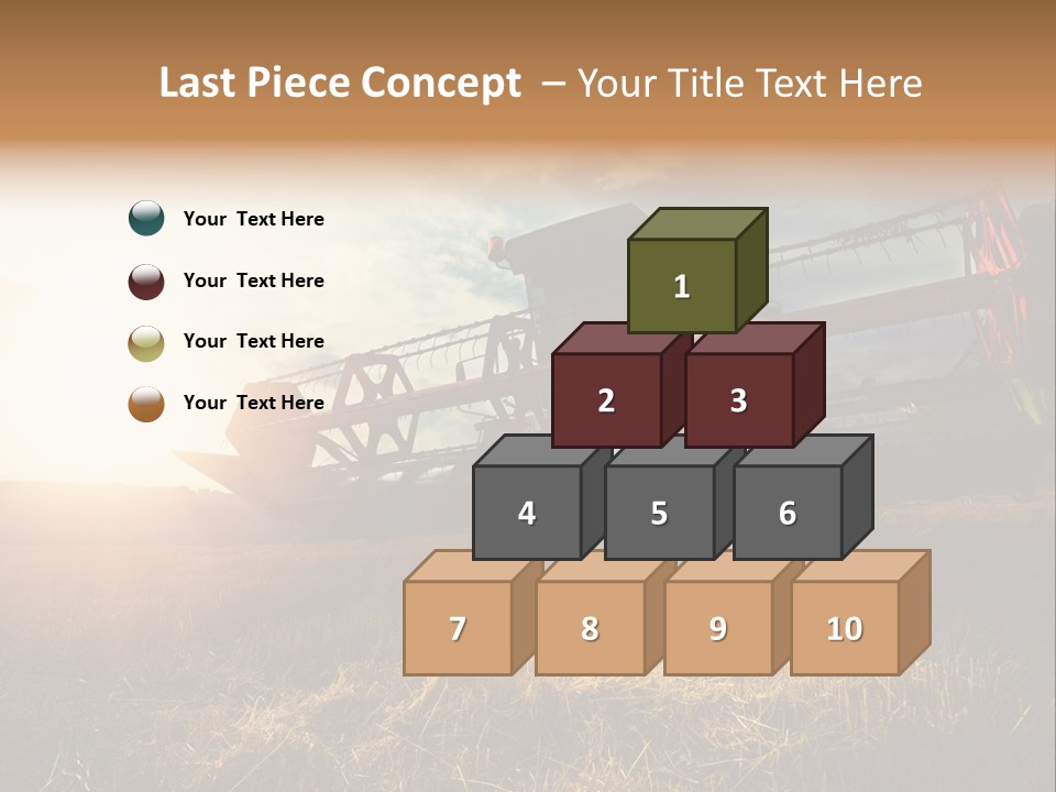 Transport Summer Man PowerPoint Template