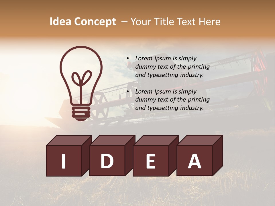 Transport Summer Man PowerPoint Template