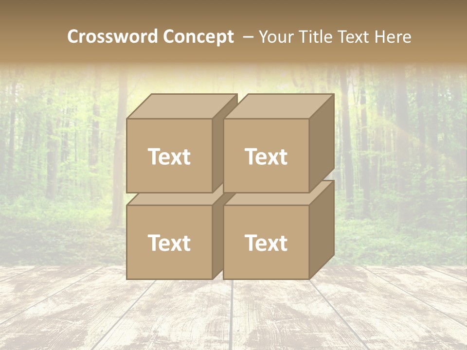 Nature Green Forest PowerPoint Template