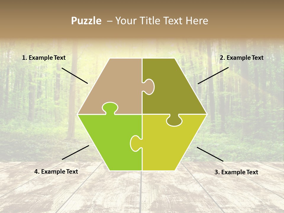 Nature Green Forest PowerPoint Template