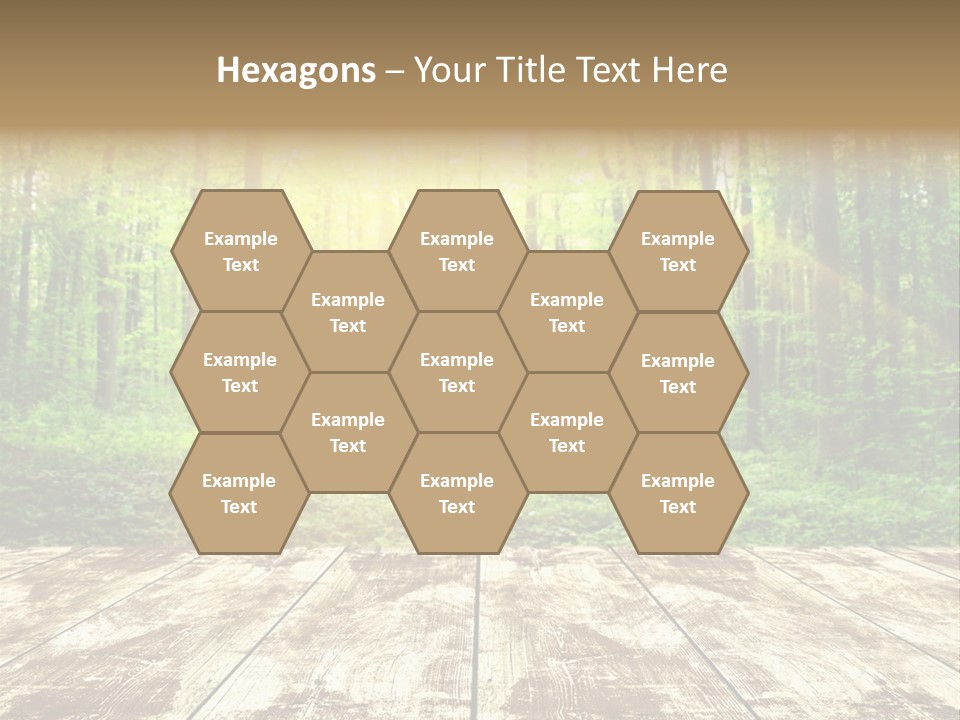 Nature Green Forest PowerPoint Template