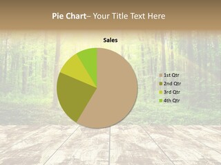 Nature Green Forest PowerPoint Template