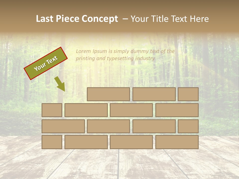 Nature Green Forest PowerPoint Template