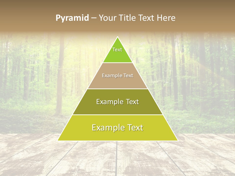 Nature Green Forest PowerPoint Template