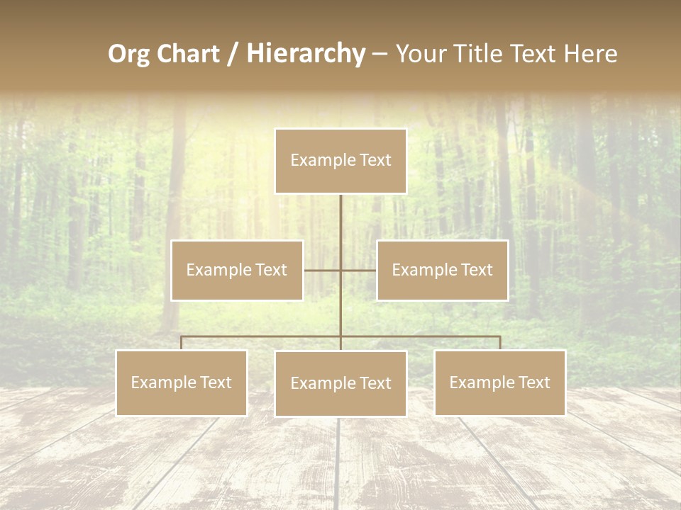 Nature Green Forest PowerPoint Template