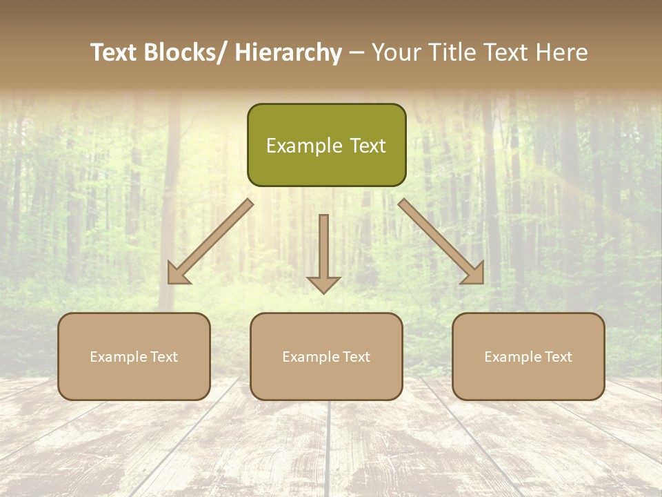 Nature Green Forest PowerPoint Template