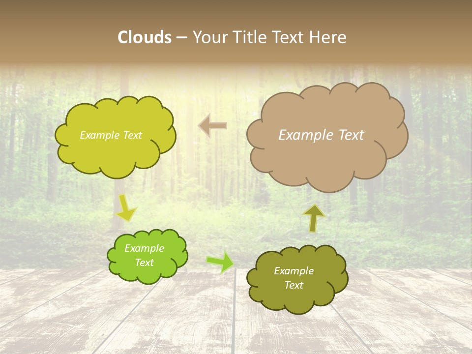 Nature Green Forest PowerPoint Template