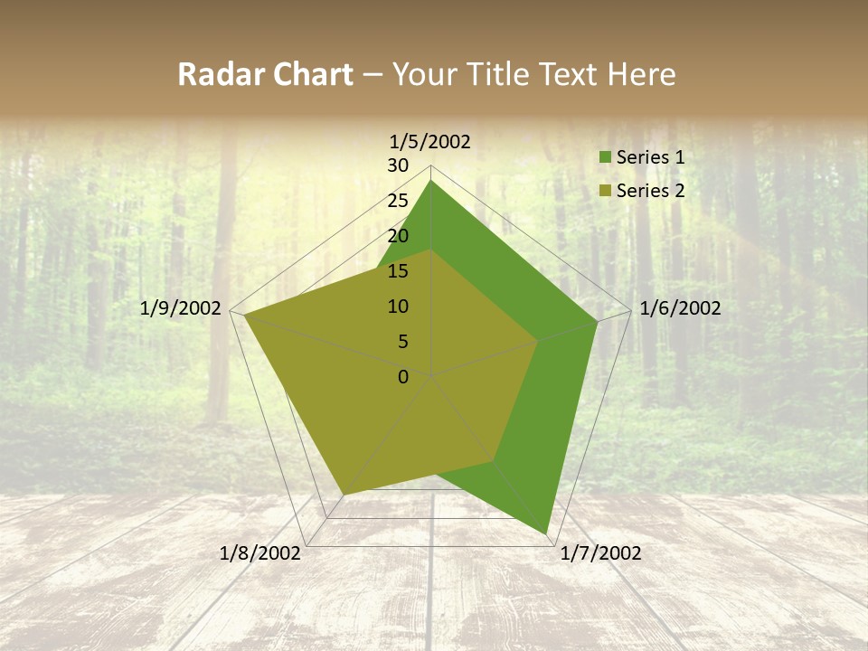 Nature Green Forest PowerPoint Template
